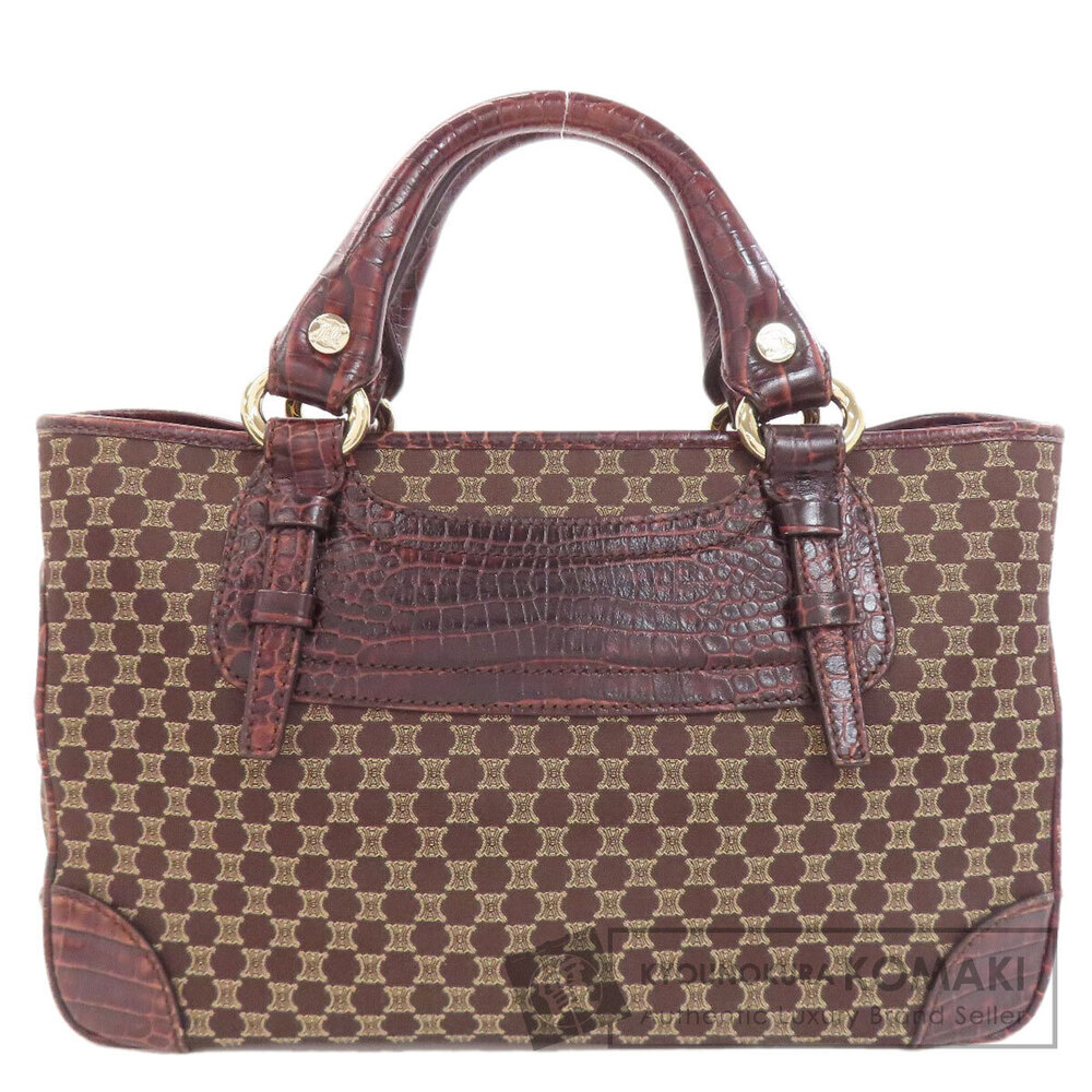 Celine Boogie Bag Handbag Canvas